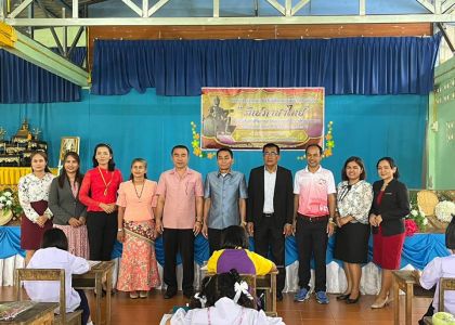 โรงเรียนสังขะวิทยาคม เข้าร่วมการแข่งขันคัดลายมือ โครงการรักษ์ภาษาไทย เนื่องในสัปดาห์วันภาษาไทยแห่งชาติ ปีการศึกษา 2566 